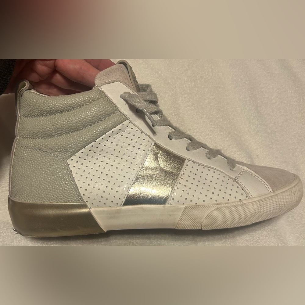Vintage Havana Women's Sneakers in Gray and Silver - size 9